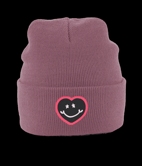 GOT HEART BEENIE PINK