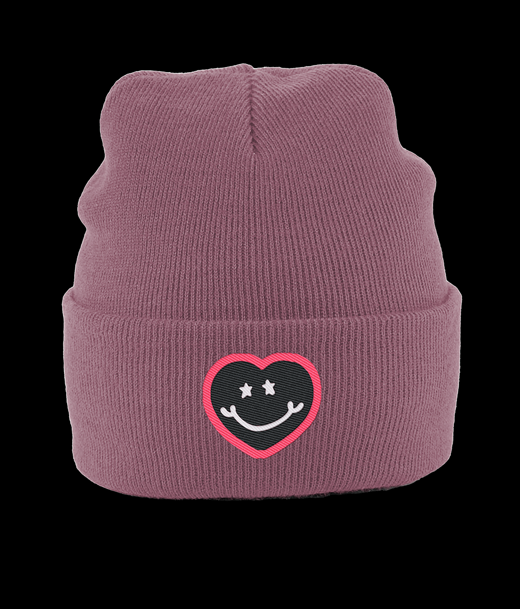 GOT HEART BEENIE PINK